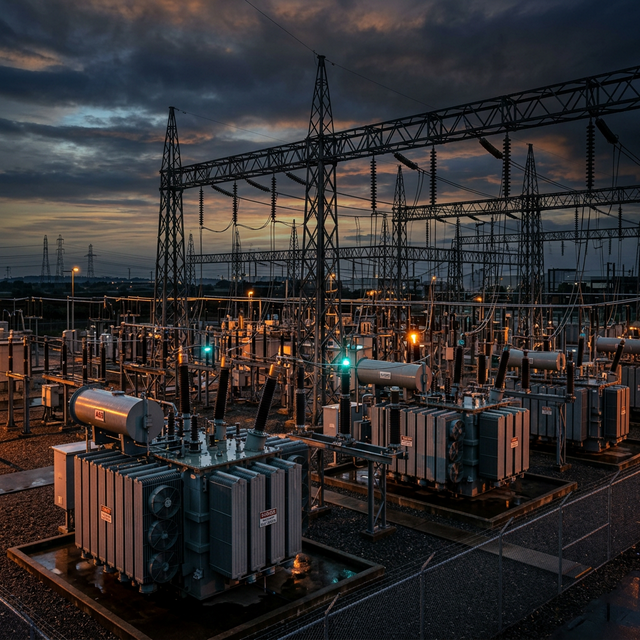 Industrial Power Substation